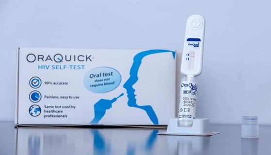 Kit test nhanh Ora Quick - sử dụng trong chương trình xét nghiệm HIV online miễn phí tại Khánh Hòa